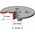 Makita 164379-4 Kopierhülse 9,5mm passend für Oberfräse 3620/3612/3612C