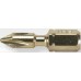 Makita B-28329 Impact Gold torsion Bit PH1, 1/4 25mm/2 Stück