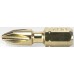 Makita B-28335 Impact Gold torsion Bit PH2, 1/4 25mm/2 Stück