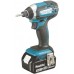 Makita DTD152RTJ Akku-Schlagschrauber 1/4" Li -ion (2x5,0Ah/18V) Makpac