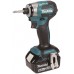 Makita DTD173RTJ Akku-Schlagschrauber 1/4" Li-ion LXT (18V/ 2x 5,0Ah), Makpac