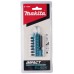 Makita E-13568 Torsion Bit-Set 1/4" Impact Black 8 tlg.