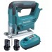 Makita JV100DWE Akku-Stichsäge 2x Li-ion 10,8 V/1,3Ah
