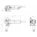 METABO W 750-125 Winkelschleifer, 125mm, 750W + Schlauch-Schal und Mütze