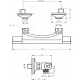 NOVASERVIS AQUALIGHT Thermostat-Duscharmatur 150mm, chrom 2560/1,0