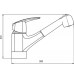 NOVASERVIS METALIA 56 Spültischarmatur mit ausziehbarer Geschirrbrause, chrom 56081,0