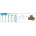 NOVASERVIS T-Stück MMM 3/8´´ Messing FT203 / 10