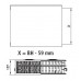 Kermi X2 Plan-Kompakt Heizkörper 33 600 / 900 PK0330609