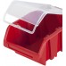 Kistenberg TRUCK PLUS Stapelbox mit Deckel Box Sortierbox, 19,5x12x9cm, rot KTR20F-3020