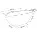 Prosperplast COUBI Orchideentopf 36x15cm, 3,8l, weiß DUMS360P