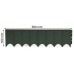 Prosperplast GARDEN FENCE Beeteinfassung Palisade Rasenkante 595x16cm grün IKRR-G851