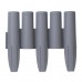 B-WARE Prosperplast Gartenpalisade 270x15,5cm grau IPAL5-S443 eine Palisade fehlt