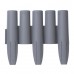 B-WARE Prosperplast Gartenpalisade 270x15,5cm grau IPAL5-S443 eine Palisade fehlt