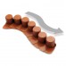 Prosperplast Palisade dunkel 4,05m, 7St. terracotta IPAL7