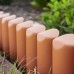 Prosperplast BORDER Palisade 2,5m, 10St. terracotta IPBO