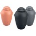 B-Ware AQUACAN Regenwassertonne Amphore grau 360L , Wassertank Delle