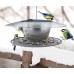 Prosperplast BIRDYFEED ROUND Vogelhaus 29,4cm, anthrazit IBFR