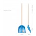 Prosperplast LOAD BABY Schaufel 74cm, Blau IBLD