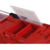 PROSPERPLAST PRACTIC Werkzeugkoffer aus Kunststoff rot, 550 x 267 x 277 mm N22APFI