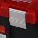 PROSPERPLAST PRACTIC Werkzeugkoffer aus Kunststoff rot, 550 x 267 x 277 mm N22APFI