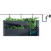 Prosperplast CASCADE GARDEN Wall vertikaler Garten, 78x19x35cm, Anthrazit