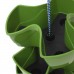 Prosperplast COUBI HERBAL Blumenampel Ampel-Kräutertopf mit drei Ebenen 9 l, weiß DKN300W