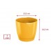 Prosperplast COUBI ROUND P Blumentopf, 15,5 cm, 2l, Beige DUOP155