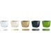 Prosperplast COUBI SQUARE P Blumentopf viereckig mit Untersetzer 15 cm, graphit DUKP155