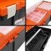 Prosperplast FIREBIRD Werkzeugkoffer aus Kunststoff orange, 598 x 286 x 327 mm N25RPAA