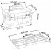 PROSPERPLAST TITAN Werkzeugkoffer gelb, 554 x 286 x 276 mm NT22CS