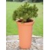TOWER CLASSIC Pflanzkübel Blumentopf mit Einsatz H 60cm limettengrün massiv Optik DPC40