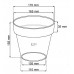 PROSPERPLAST CUBE P 2,2l transparent, DCUB170P-S429