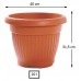 PROSPERPLAST TERRA Blumentopf rund 20 l terracotta DCE40-R624