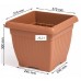 Prosperplast TERRA Blumentopf 37x37x30cm, 25,2l, terracotta DKWT37-R624