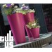 Blumenvase Blumentopf inkl. Einsatz TUBUS SLIM Pflanzsäule 15 L limmete matt DTUS250