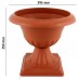 PROSPERPLAST Blumenspindel ATENA 7,5 L terracotta GPN1