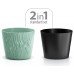 Prosperplast SANDY ROUND Blumentopf 26,2 cm, Senf DSR260-117U
