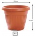 Prosperplast TERRA Hängeampel, 29cm, 8,5l terracotta DWT29