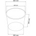 Prosperplast RATO TUBUS Blumentopf 30cm, 15l, mocca DRTUS300-7529U