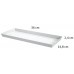 PROSPERPLAST LOFLY Untersatz 36x14,8x2,4cm grau PPLFC360