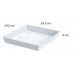 PROSPERPLAST LOFLY Untersatz eckig 24,5 cm, türkis PPLFQ245