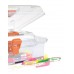 Prosperplast NUF SET Kunststoff-Organizer, 245 x 214 x 158 mm, orange NUFS23HT