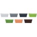 Prosperplast RESPANA SET Blumenkasten mit Untersetzer 49x18,4x14,5cm braun