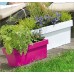 Prosperplast CUBE CASE Blumenkasten 58,7x26,4x23,6cm, Anthrazit DCUC600