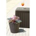 Prosperplast WOODE Blumentopf 39,3x37cm mocca DBWO400-7529