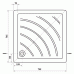 RAVAK KASKADA ANGELA 80 LA Duschwanne 80x80 cm A014401220