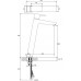 RAVAK 10° FREE TD F 015.00 Einhand-Waschtischbatterie 333 mm ohne Ablaufgarnitur X070130