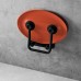 RAVAK OVO-P II-ORANGE/BLACK Duschsitz B8F0000058