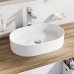 RAVAK CERAMIC 550 O SLIM Keramik-Aufsatzwaschbecken XJX01155001