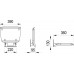 RAVAK OVO-B II-ORANGE Duschsitz B8F0000053